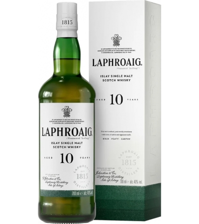 Виски Laphroaig 10 Years Лафройг 10 лет 0,7л
